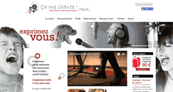 Desktop Screenshot of camechante.com